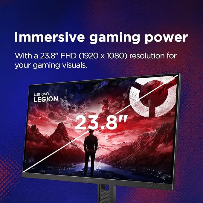 Lenovo Legion 24-10 24inch FHD IPS 240Hz Gaming Monitor