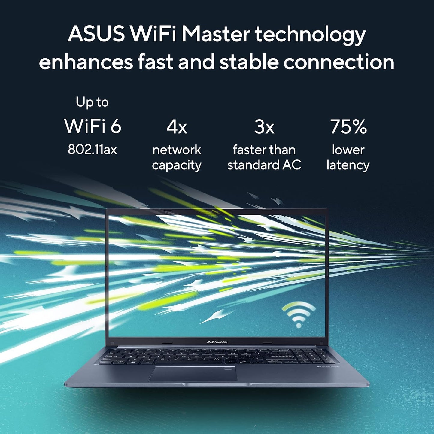 ASUS VIVOBOOK 15, INTEL CORE I3-1220P 12TH GEN, 15.6" (39.62 CM) FHD, THIN AND LAPTOP (8GB/512GB SSD/INTEGRATED GRAPHICS/WINDOWS 11/OFFICE 2021/FINGERPRINT/BLUE/1.7 KG), X1502ZA-EJ385WS