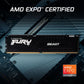 KINGSTON FURY BEAST BLACK 16GB 6000MT/S DDR5 CL36 DESKTOP MEMORY KF560C36BBE2-16
