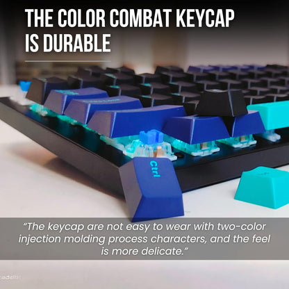 AULA M75 TRI-MODE (2.4G/BLUETOOTH/WIRED) HOT SWAPPABLE RGB, BLUE+BLACK+GREEN