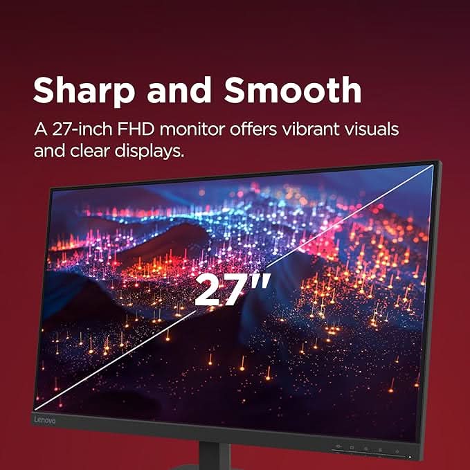 Lenovo L27-4e 27inch FHD IPS 100Hz Ultraslim Monitor