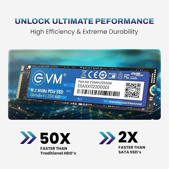 EVM 256GB NVME M.2 SSD EVMNV/256GB