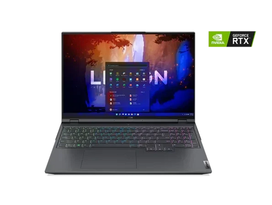LENOVO LEGION 5 PRO AMD RYZEN 7 6800H 16 INCH (40.64CM) QHD IPS 165HZ 500NITS GAMING LAPTOP (32GB/1TB SSD/WIN 11/OFFICE 2021/NVIDIA RTX 3070 8GB/ALEXA/3 MONTH GAME PASS/STORM GREY/2.49KG), 82RG00AGIN