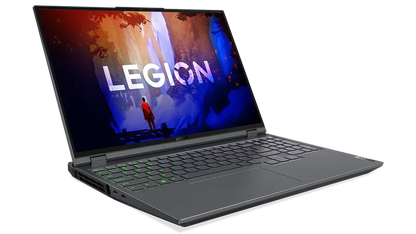 LENOVO LEGION 5 PRO AMD RYZEN 7 6800H 16 INCH (40.64CM) QHD IPS 165HZ 500NITS GAMING LAPTOP (32GB/1TB SSD/WIN 11/OFFICE 2021/NVIDIA RTX 3070 8GB/ALEXA/3 MONTH GAME PASS/STORM GREY/2.49KG), 82RG00AGIN