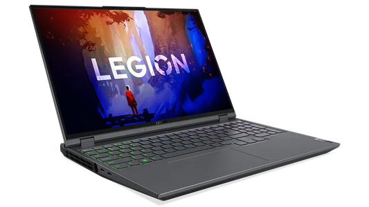 LENOVO LEGION 5 PRO AMD RYZEN 7 6800H 16 INCH (40.64CM) QHD IPS 165HZ 500NITS GAMING LAPTOP (32GB/1TB SSD/WIN 11/OFFICE 2021/NVIDIA RTX 3070 8GB/ALEXA/3 MONTH GAME PASS/STORM GREY/2.49KG), 82RG00AGIN