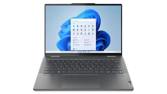 LENOVO YOGA 7 OLED AMD AMD RYZEN 7 OCTA CORE 7735U - (16 GB/512 GB SSD/WINDOWS 11 HOME) 14ARP8 2 IN 1 LAPTOP (14.2 INCH, TIDAL TEAL, 1.49 KG, WITH MS OFFICE)