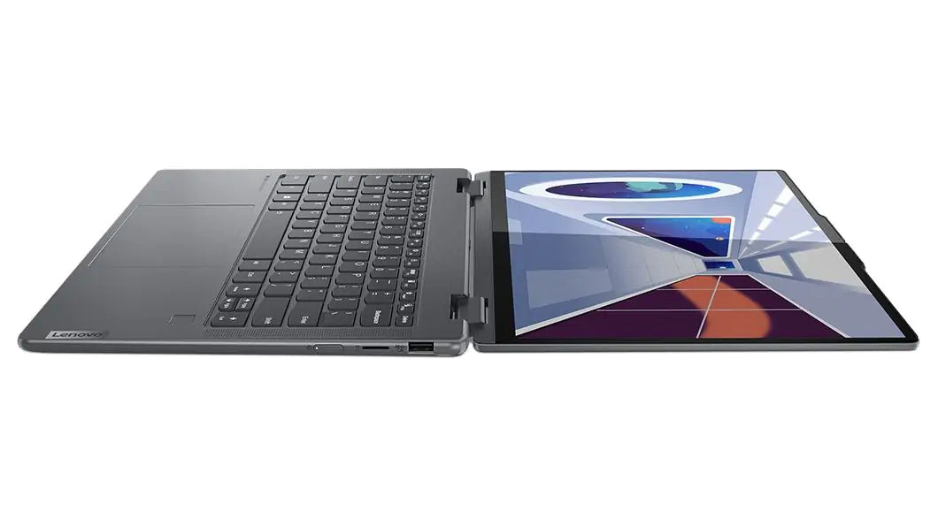 LENOVO YOGA 7 AMD RYZEN 7 7735U 14 INCH(35.5CM) WUXGA-OLED 2-IN-1 400NITS LAPTOP (16GB/1TB SSD/WIN 11/OFFICE 2021/BACKLIT KB/DIGITAL PEN/1YR WARRANTY/ALEXA/3 MON. GAME PASS/TIDAL TEAL/1.49KG), 82YM0075IN