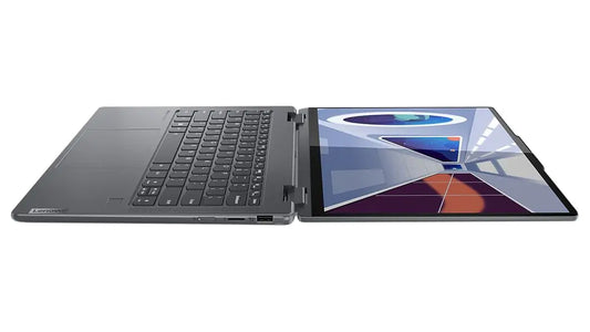 LENOVO YOGA 7 AMD RYZEN 7 7735U 14 INCH(35.5CM) WUXGA-OLED 2-IN-1 400NITS LAPTOP (16GB/1TB SSD/WIN 11/OFFICE 2021/BACKLIT KB/DIGITAL PEN/1YR WARRANTY/ALEXA/3 MON. GAME PASS/TIDAL TEAL/1.49KG), 82YM0075IN