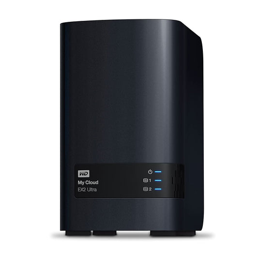 WESTERN DIGITAL MY CLOUD EX2 ULTRA 2 BAY 0TB NETWORK ATTACHED STORAGE DRIVE