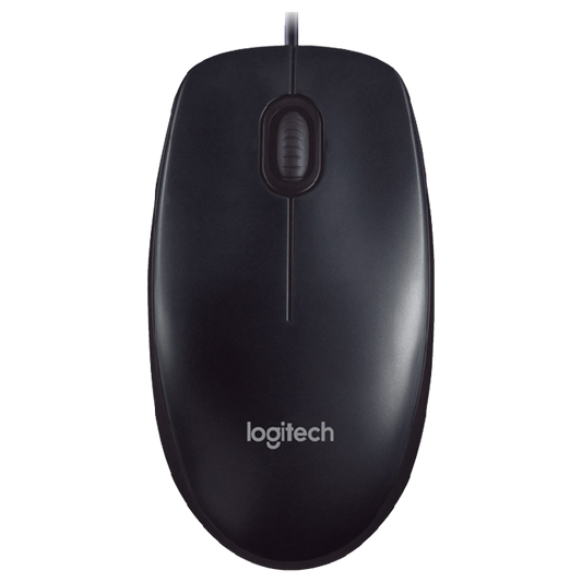 LOGITECH M90 Wired Ambidextrous Gaming Mouse ( 910-001795 ) ( 1000DPI / 3 Macro Button ) ( Black )