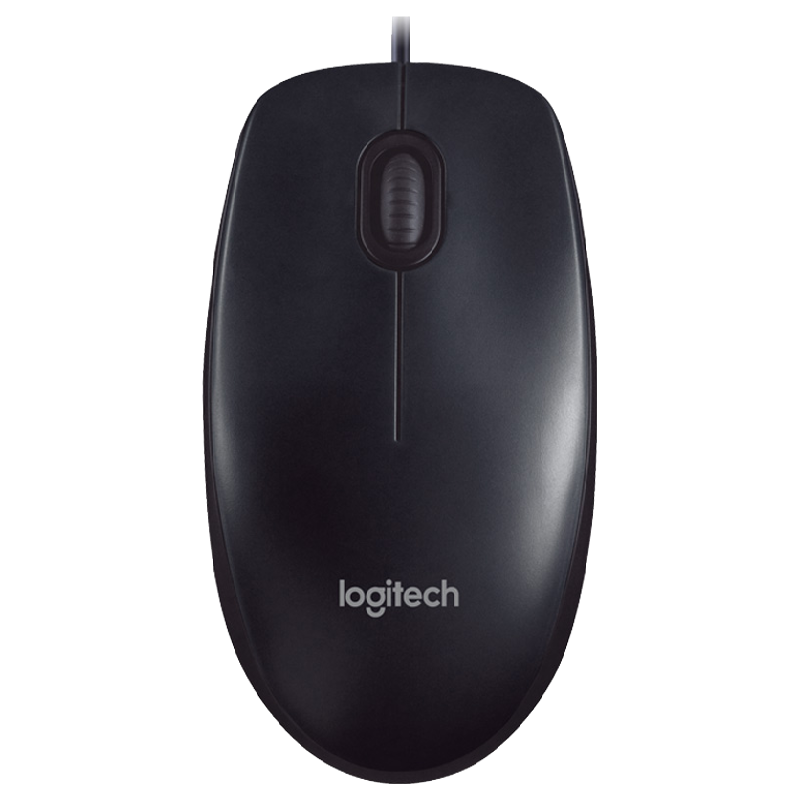 LOGITECH M90 Wired Ambidextrous Gaming Mouse ( 910-001795 ) ( 1000DPI / 3 Macro Button ) ( Black )