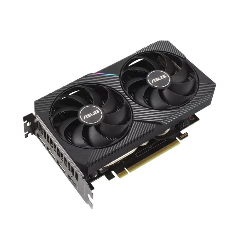 ASUS GEFORCE RTX 3060 12GB DUAL GRAPHIC CARD BLACK