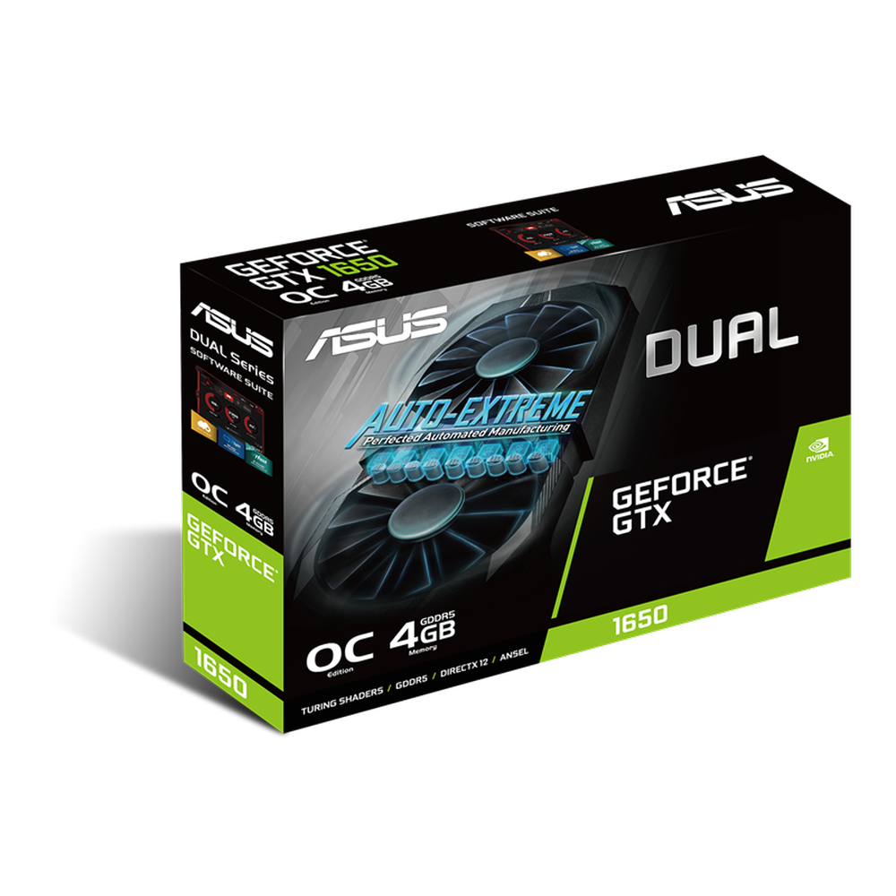 ASUS Geforce GTX 1650 Dual OC 4GB NVIDIA Graphics Card