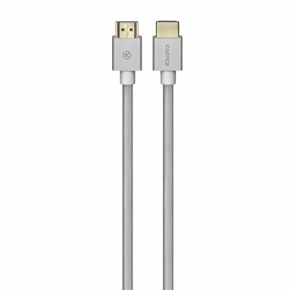 CADYCE HIGH SPEED 8K HDMI COTTON BRAIDED CABLE WITH ETHERNET (1.M) CA-8KHDC