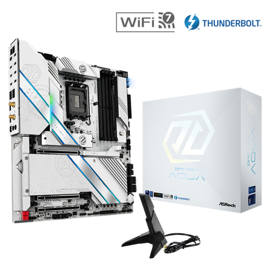 ASROCK Z890 Taichi Aqua Wifi DDR5 Intel Motherboard ( White )