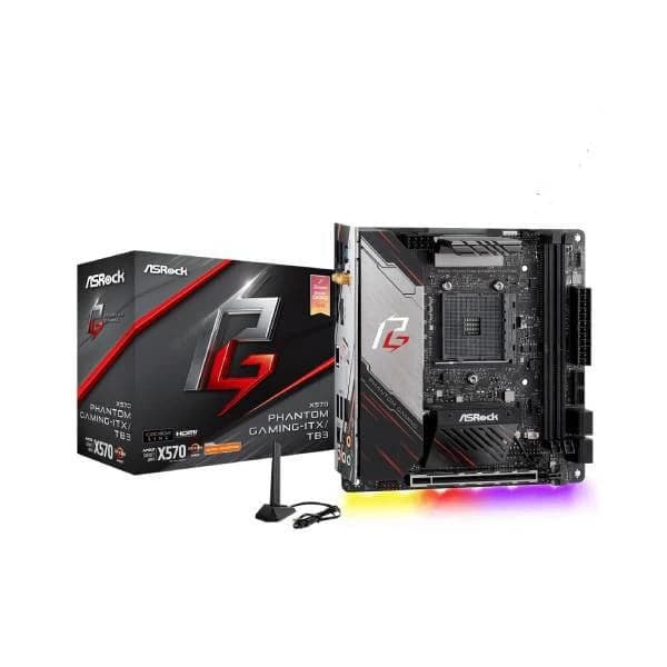 ASROCK X570 Phantom Gaming-ITX/TB3 DDR4 AMD Motherboard