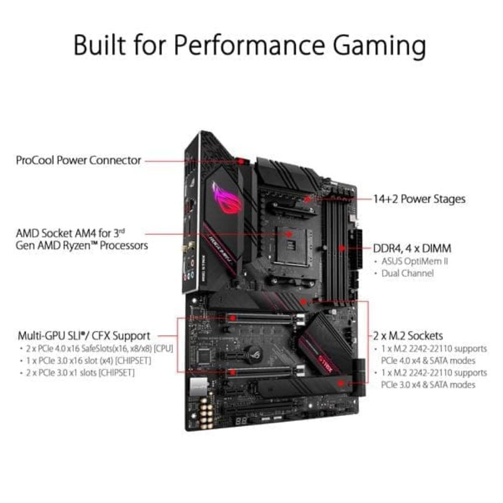 ASUS ROG Strix B550-E Gaming Wifi DDR4 AMD Motherboard