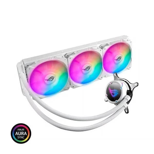 ASUS ROG Strix LC 360 RGB Edition CPU Liquid Cooler (White)