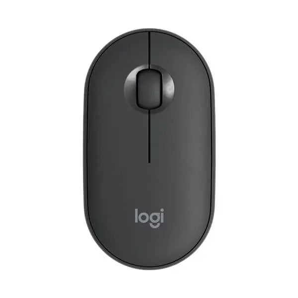 LOGITECH Pebble M350 Wireless+Bluetooth Ambidextrous Gaming Mouse ( 910-005602 ) ( 1000DPI / 3 Macro Button ) ( Graphite )