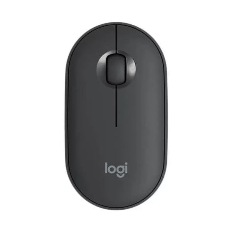 LOGITECH Pebble M350 Wireless+Bluetooth Ambidextrous Gaming Mouse ( 910-005602 ) ( 1000DPI / 3 Macro Button ) ( Graphite )