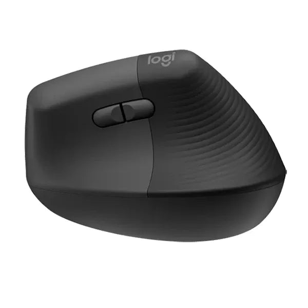 LOGITECH Lift Vertical Wireless Ergonomic Gaming Mouse ( 910-006479 ) ( 4000DPI / 6 Macro Buttons ) ( Graphite )