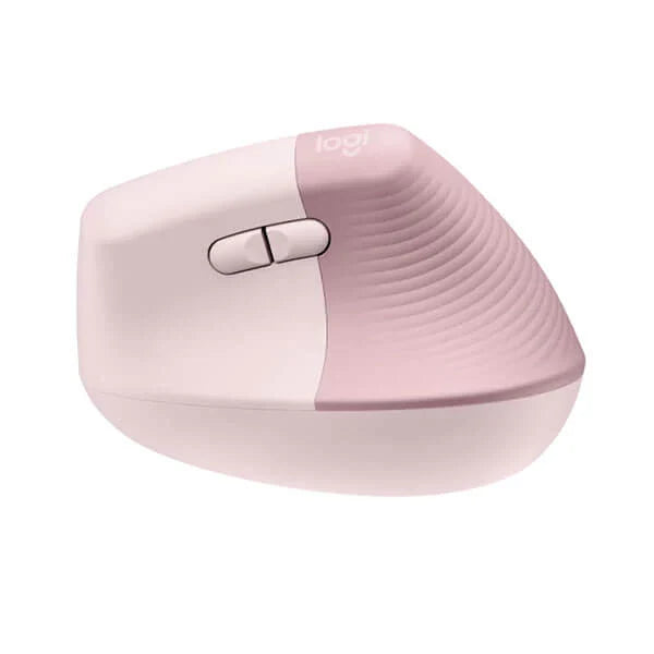 LOGITECH Lift Vertical Wireless Gaming Mouse ( 910-006481 ) ( 4000DPI / 6 Macro Buttons ) ( Rose )