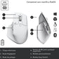 LOGITECH MX Master 3S Wireless+Bluetooth Ergonomic Gaming Mouse ( MX Master 3S ) ( 8000DPI / 7 Macro Button ) ( Pale Gray )