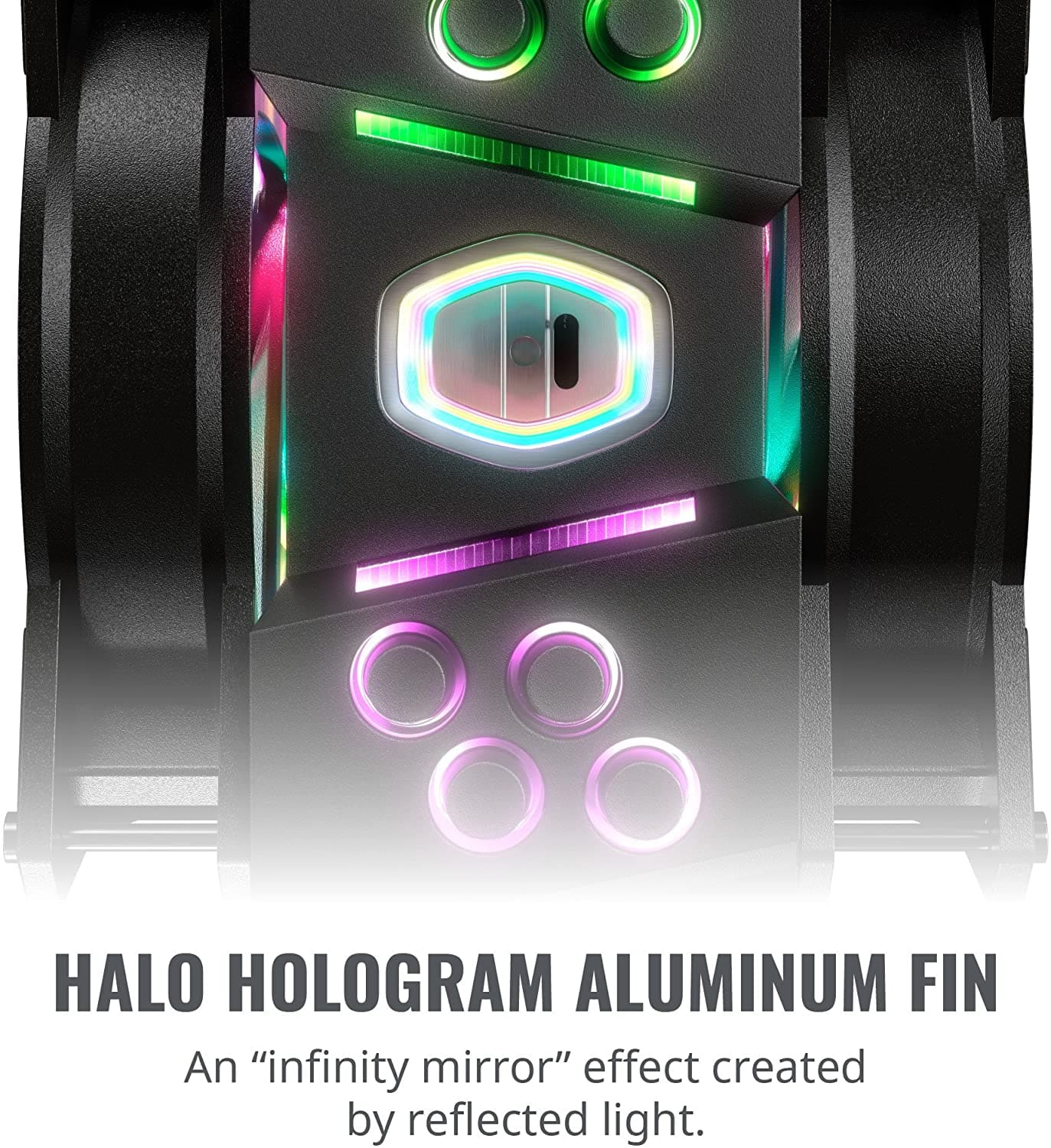 COOLER MASTER Master Air MA410M RGB Single Tower CPU Air Cooler (Black)