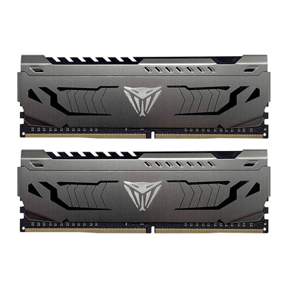 PATRIOT MEMORY VIPER STEEL DDR4 RAM 32GB (2X16GB) 3200MHZ CL16 UDIMM DESKTOP GAMING MEMORY KIT PVS432G320C6K