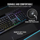 CORSAIR K70 RGB PRO MECHANICAL GAMING KEYBOARD BACKLIT RGB LED CHERRY MX SPEED BLACK PBT KEYCAPS CH-9109410-NA