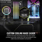 CORSAIR Hydro X Series iCUE Link XH405i Custom Cooling Kit
