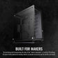 THERMALTAKE CORE P8 TG MID-TOWER E-ATX CABINET BLACK