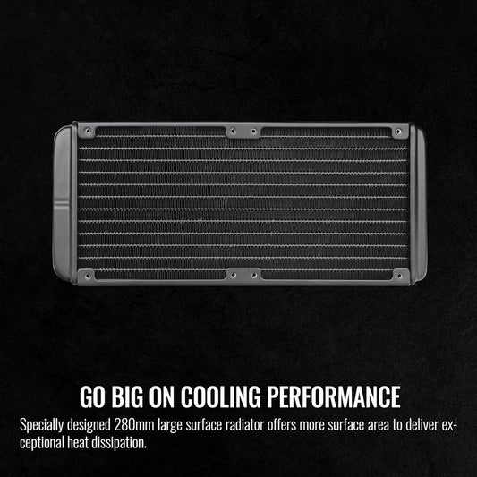 THERMALTAKE ToughLiquid Ultra RGB 280mm CPU Liquid Cooler