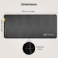 ANT ESPORTS MP290 LARGE GAMING MOUSE PAD - BLACK