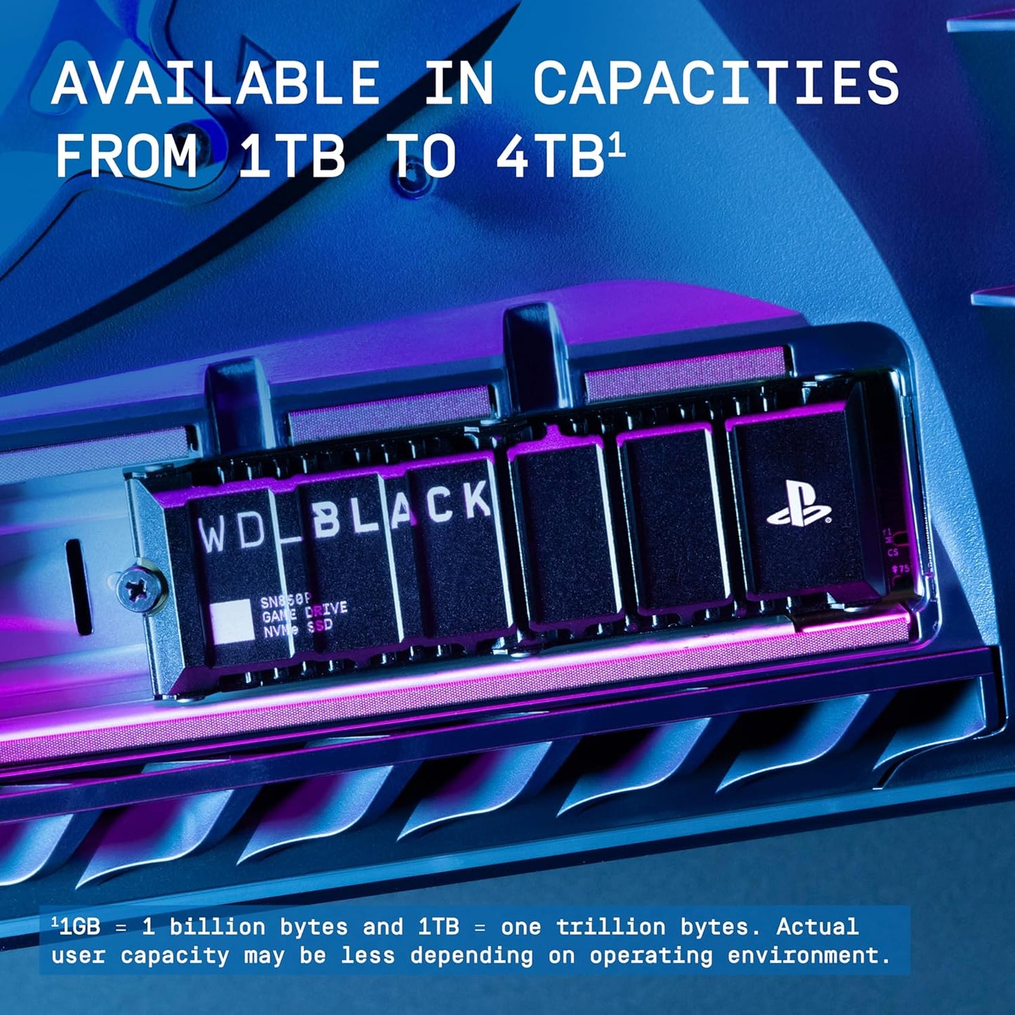 WESTERN DIGITAL BLACK SN850P NVME SSD FOR PS5 2TB