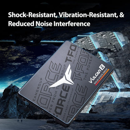 TEAMGROUP T-FORCE VULCAN Z 2TB INTERNAL SSD