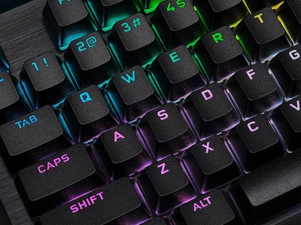 CORSAIR K70 Pro Full Size Mechanical Wired Gaming Keyboard ( Black ) ( Cherry MX RGB Red Switch )