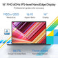 ASUS VIVOBOOK 16, 16 INCH (40.64CM) WUXGA 16:10 60 HZ, INTEL CORE I5-12500H, THIN & LIGHT LAPTOP (16GB DDR4/512GB SSD/INTEL IRIS XE GRAPHICS/WIN 11/OFFICE 2021/INDIE BLACK/1.88 KG), X1605ZAC-MB542WS