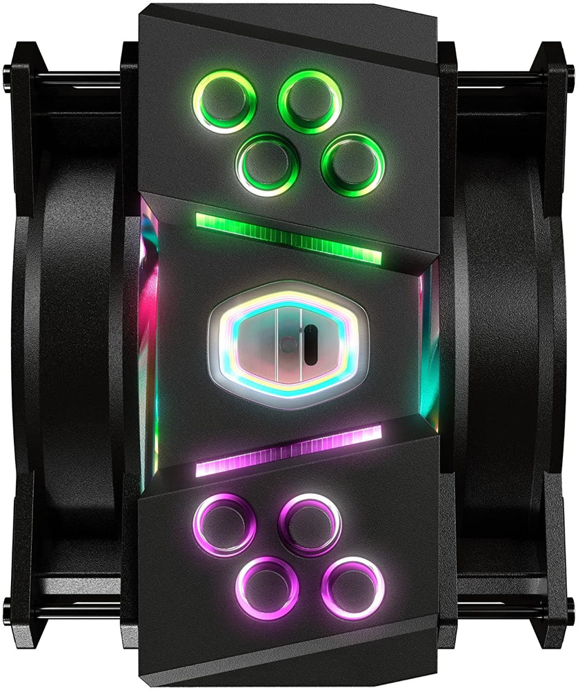 COOLER MASTER Master Air MA410M RGB Single Tower CPU Air Cooler (Black)