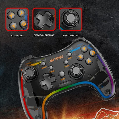 ANT ESPORTS GP310R WIRELESS GAMEPAD (ETA-SD-20210604101)