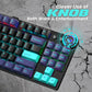 AULA M75 TRI-MODE (2.4G/BLUETOOTH/WIRED) HOT SWAPPABLE RGB, BLUE+BLACK+GREEN