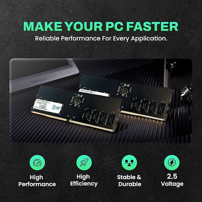 EVM 16GB 6000 MHz High-Performance DDR5 Desktop RAM