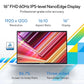 ASUS VIVOBOOK 16 INTEL CORE I7-12700H /16GB DDR4 / 512GB PCIE 4.0 SSD / 16.0-INCH / WUXGA (1920 X 1200) 16:10 /TRANSPARENT SILVER / FINGERPRINT / BACKLIT KB / WIN 11 HOME / MS OFFICE LAPTOP X1605ZAC-MB740WS