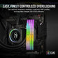 CORSAIR VENGEANCE-CMH16GX5M1B5200C40- RGB DDR5 16GB (1X16GB) DDR5 5200 CL40-40-40-77 1.25V INTEL XMP - BLACK