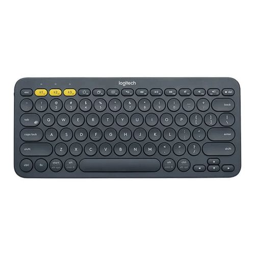 LOGITECH K380 60% Membrane Wireless Gaming Keyboard ( Black )
