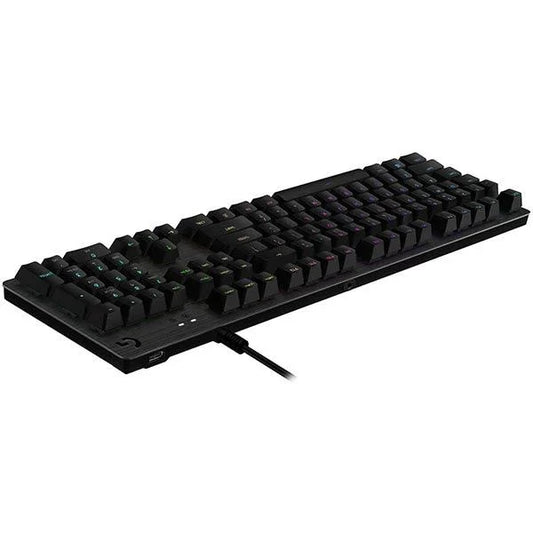 LOGITECH G512 RGB Full Size Mechanical Wired Gaming Keyboard ( GX Brown Tactile Switch ) ( Carbon )