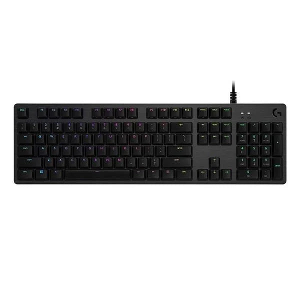 LOGITECH G512 RGB Full Size Mechanical Wired Gaming Keyboard ( GX Brown Tactile Switch ) ( Carbon )