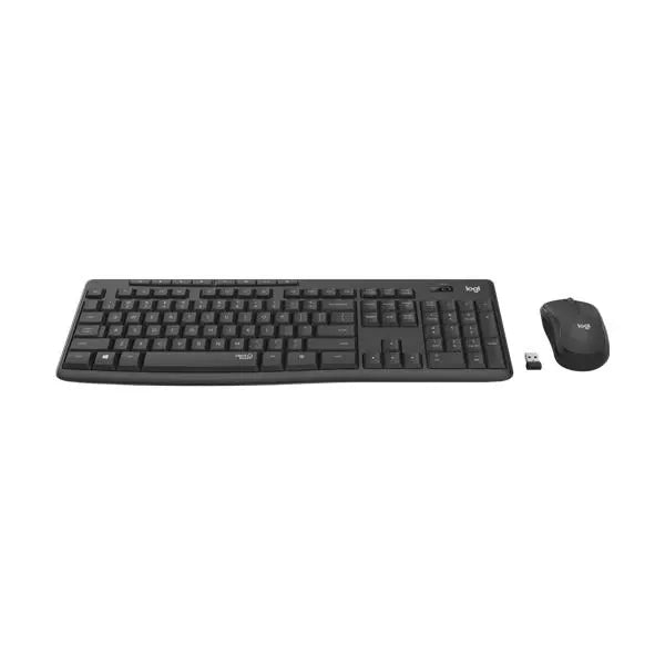 LOGITECH MK295 Full Size Membrane Wireless + Bluetooth Keyboard and Mouse Combo