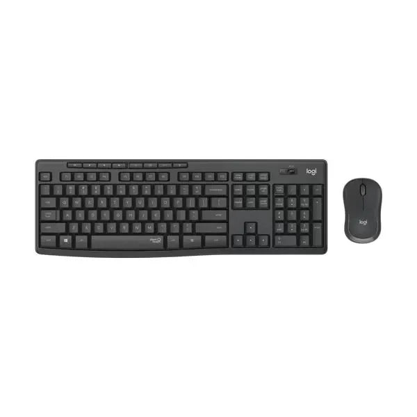 LOGITECH MK295 Full Size Membrane Wireless + Bluetooth Keyboard and Mouse Combo