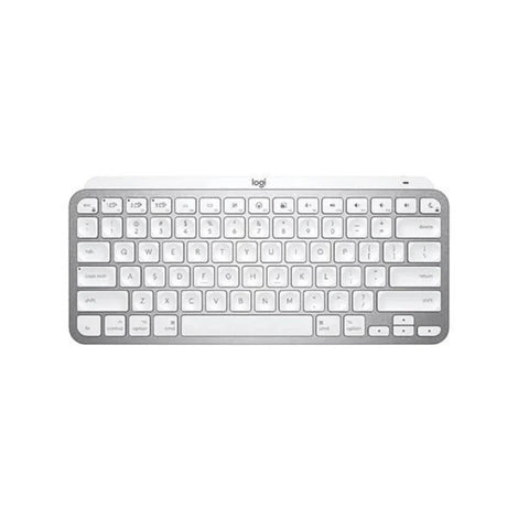 LOGITECH MX Keys Mini MAC Membrane Wireless Keyboard ( Pale Grey )